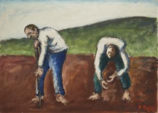 Ottone Rosai - Seminatori