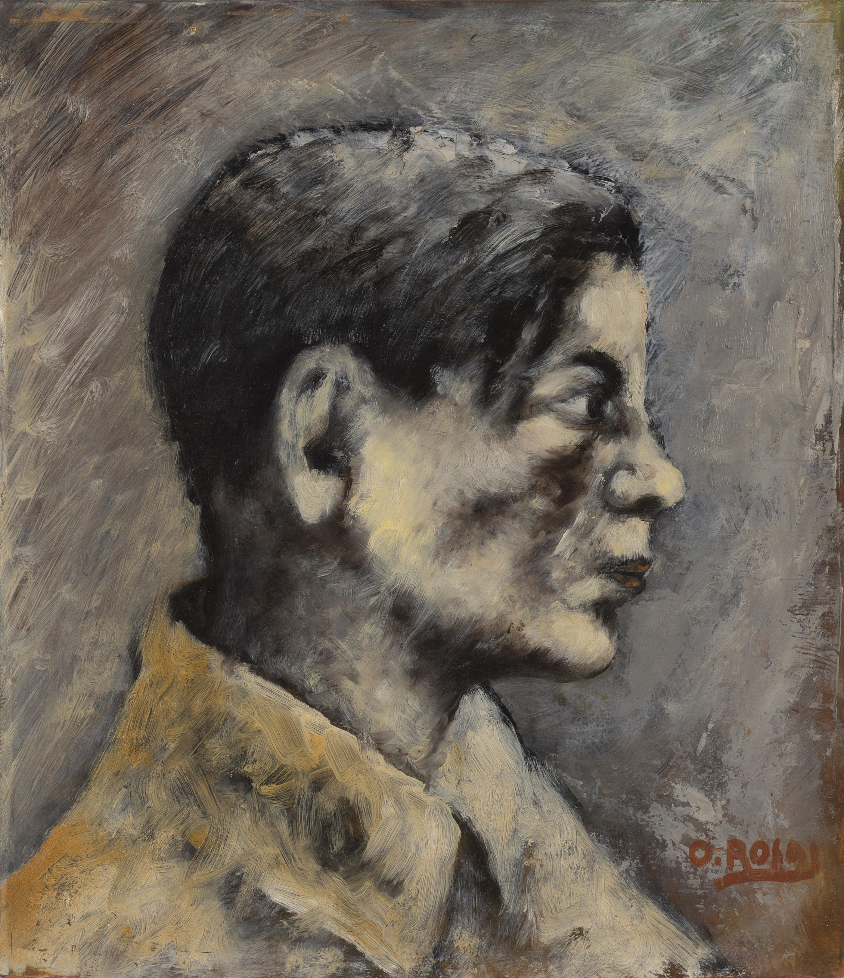 Ottone Rosai - Testa di giovane