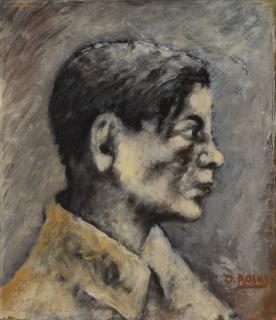 Ottone Rosai - Testa di giovane