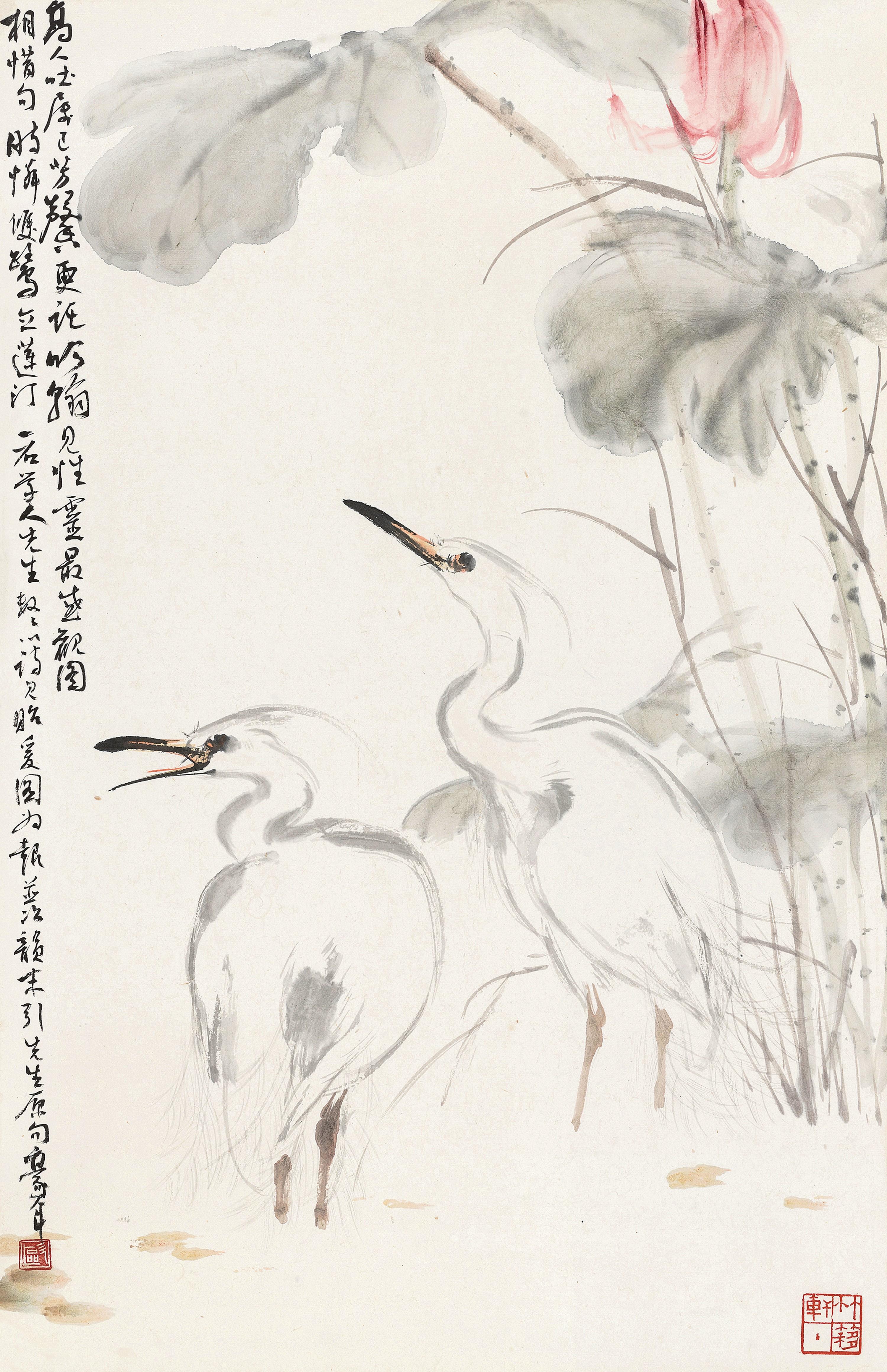 Ou Haonian - Egrets