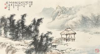 Ou Haonian - Pavilion by the River