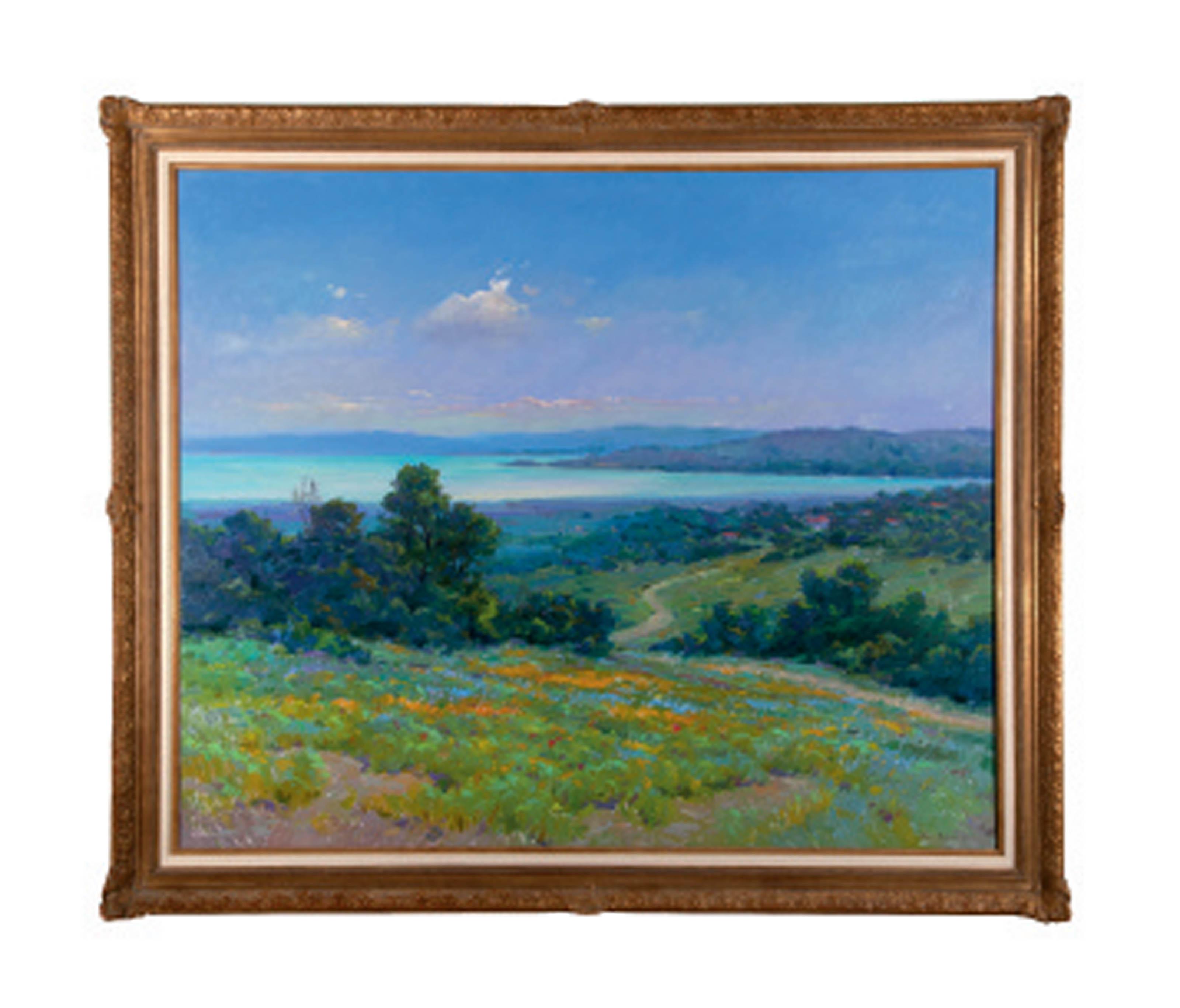 Ovanes Berberian - A coastal landscape