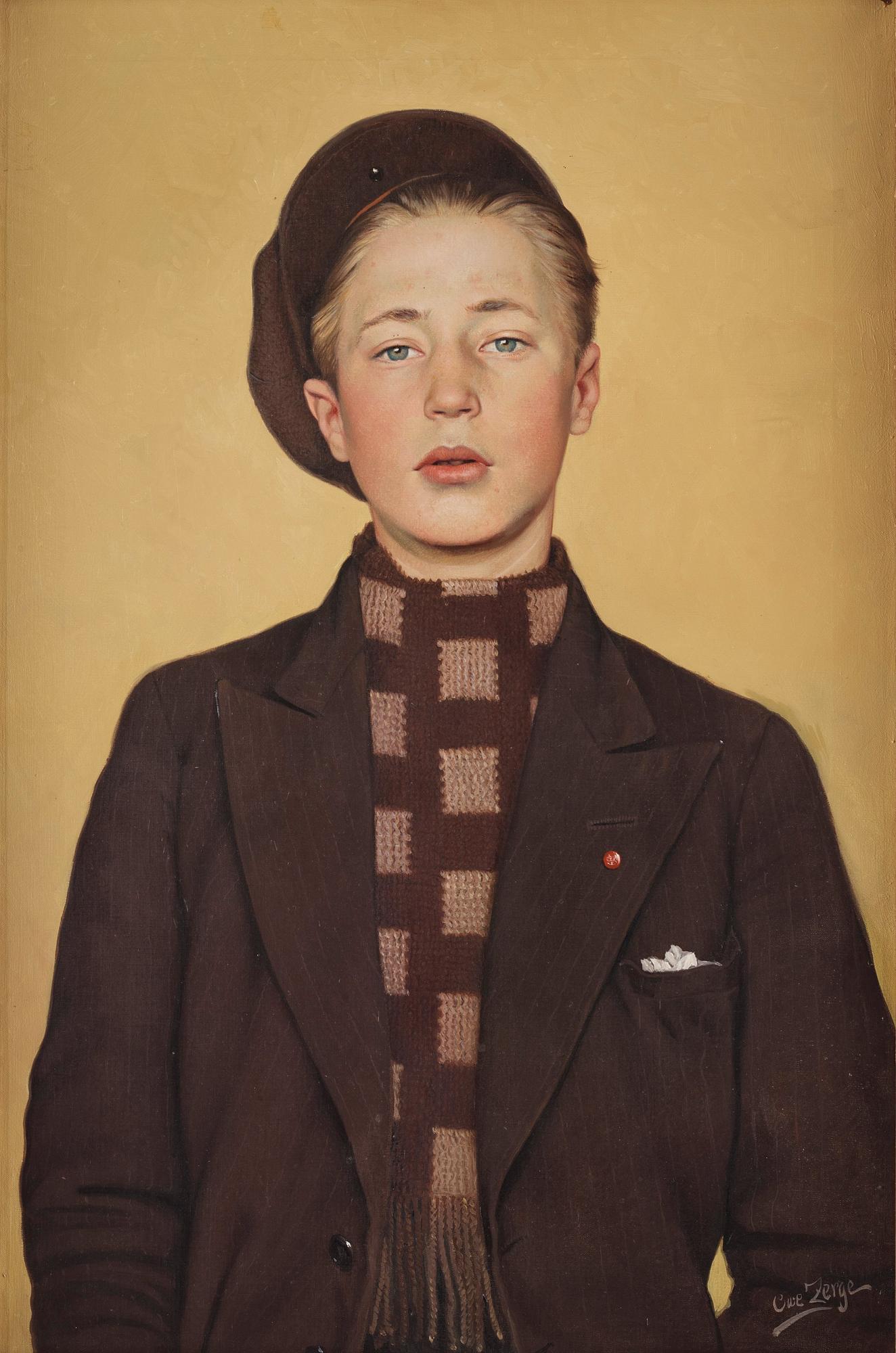 Owe Zerge - Boy in Scarf