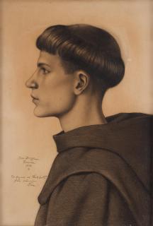 Owe Zerge - Munk in profile