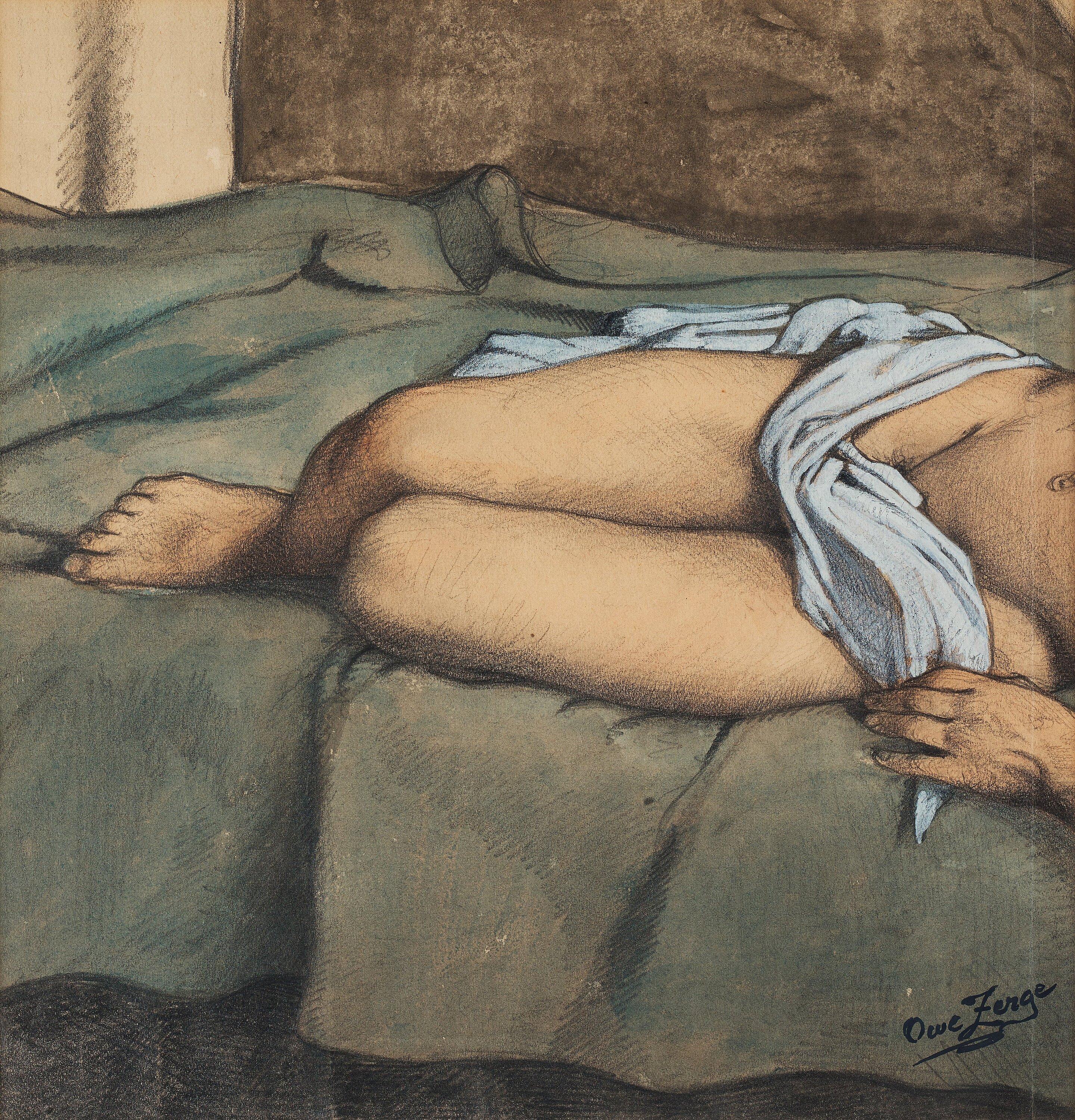 Owe Zerge - Nude act