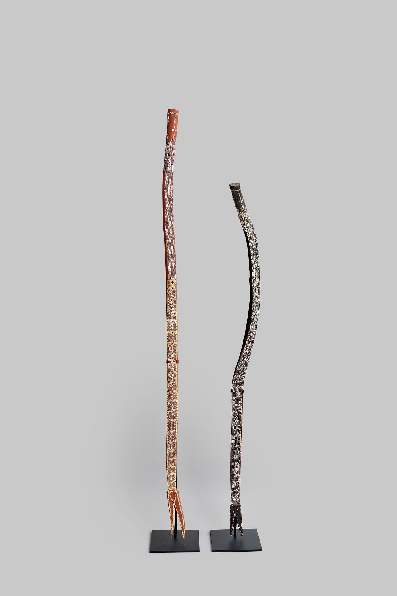 Owen Yalandja - Yawk Yawks heights: 180.0cm and 216.0cm (70 7/8 and 85 1/16in).