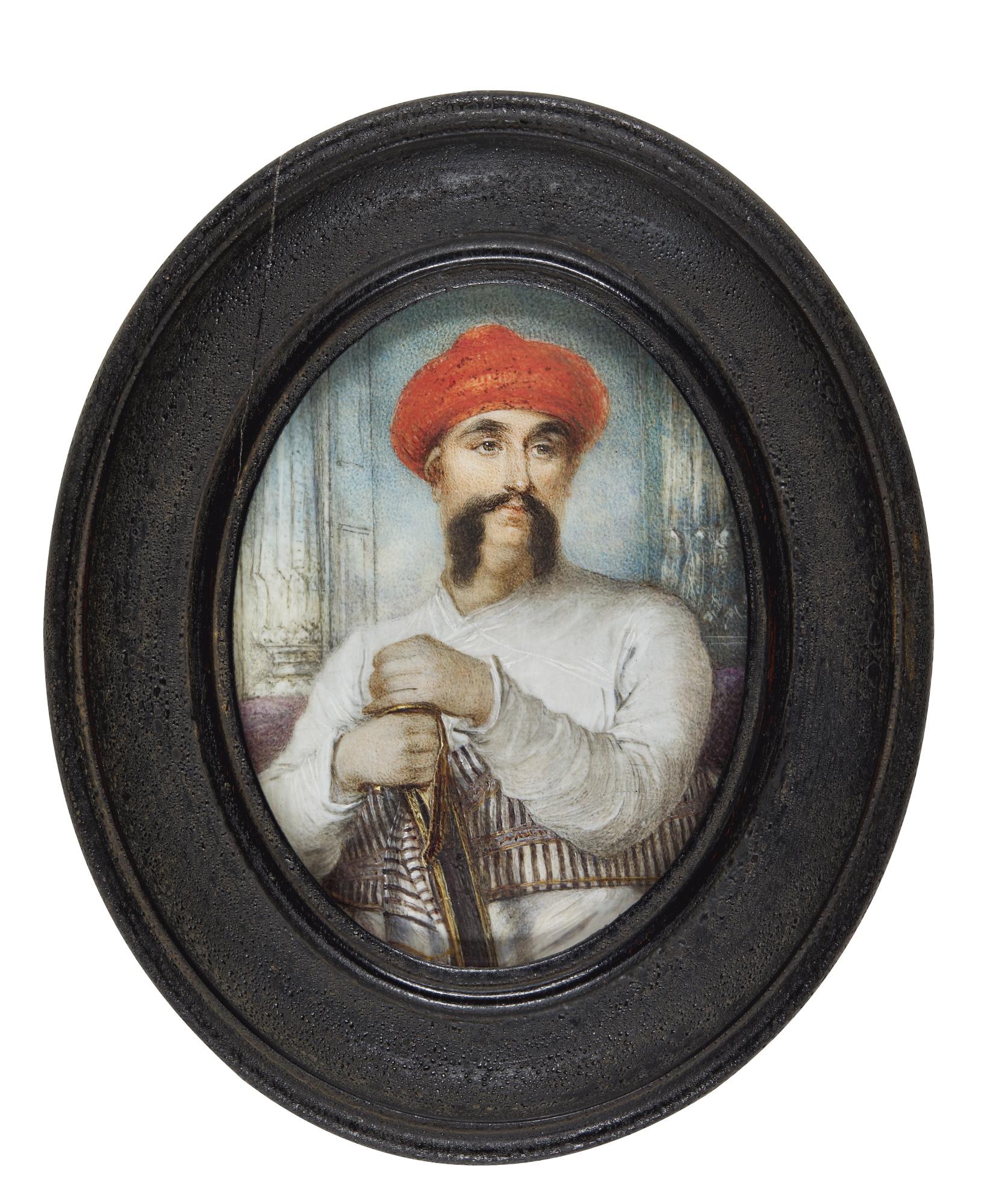 Ozias Humphry, R.A. - Portrait Of Asaf-Ud-Daula, Nawab Wazir Of Oudh (1748-1797)