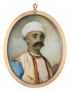 Ozias Humphry, R.A. - Portrait Of Suliman Aga Le Luna 