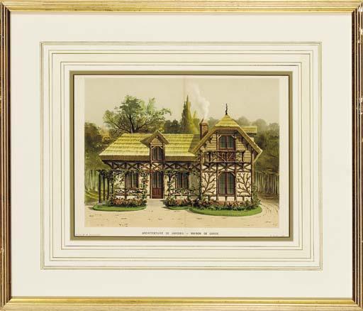 P. de Pannemaeker - L\'Illustration Horticole, Journal Spécial Des Serres Et Des Jardins And [Architecture And Gardens]: Six Plates