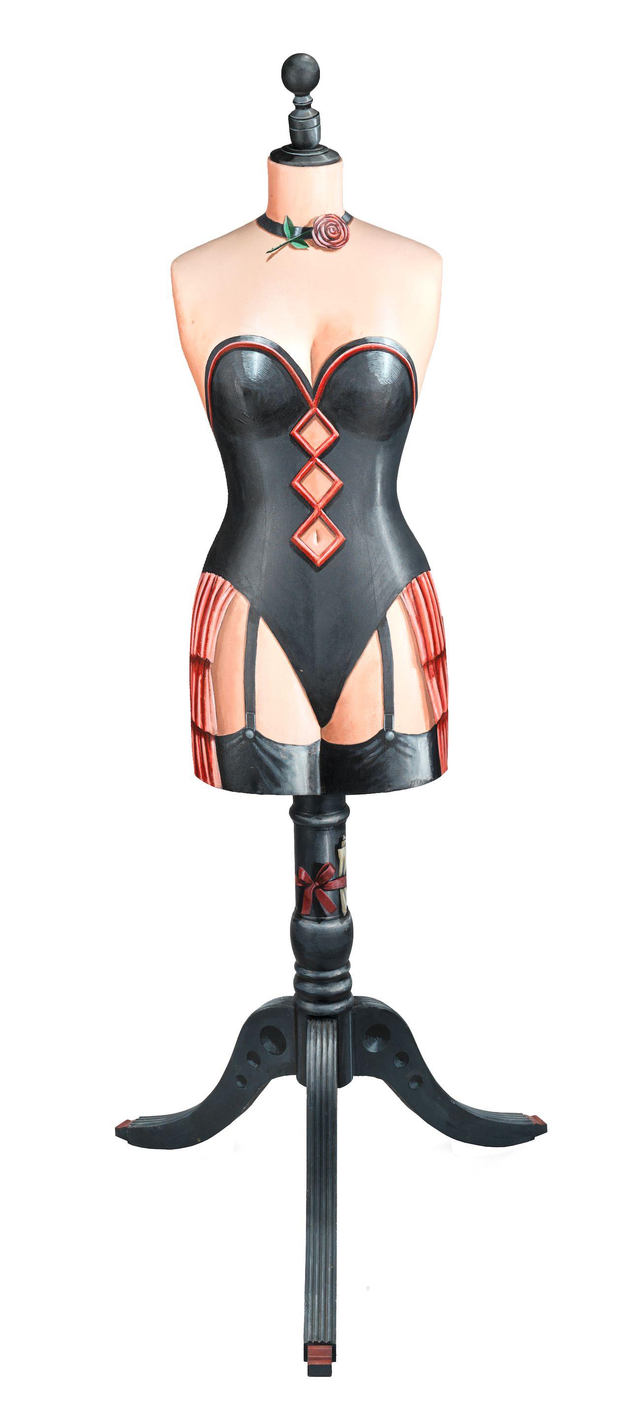 P J Crook - All dressed up 164.5cm (64 3/4in) high