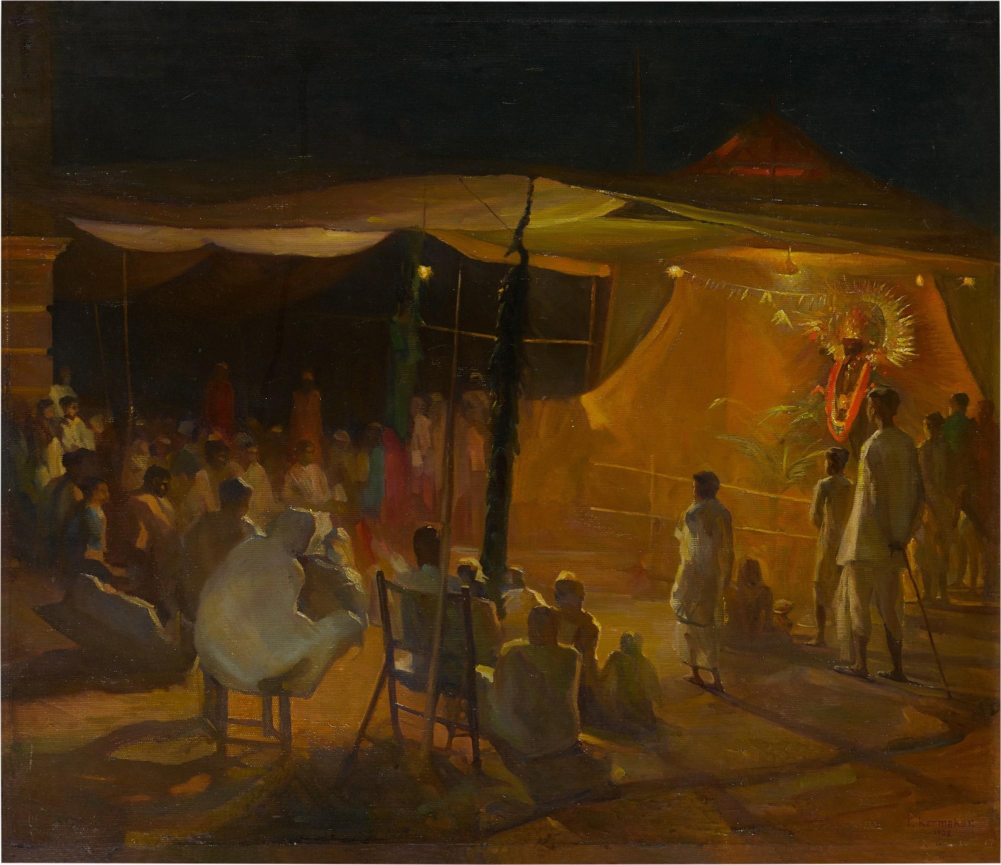 P. Karmakar - Village Kali Puja