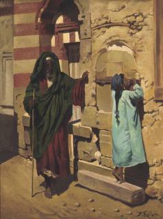P. Mellini - At the mosque door