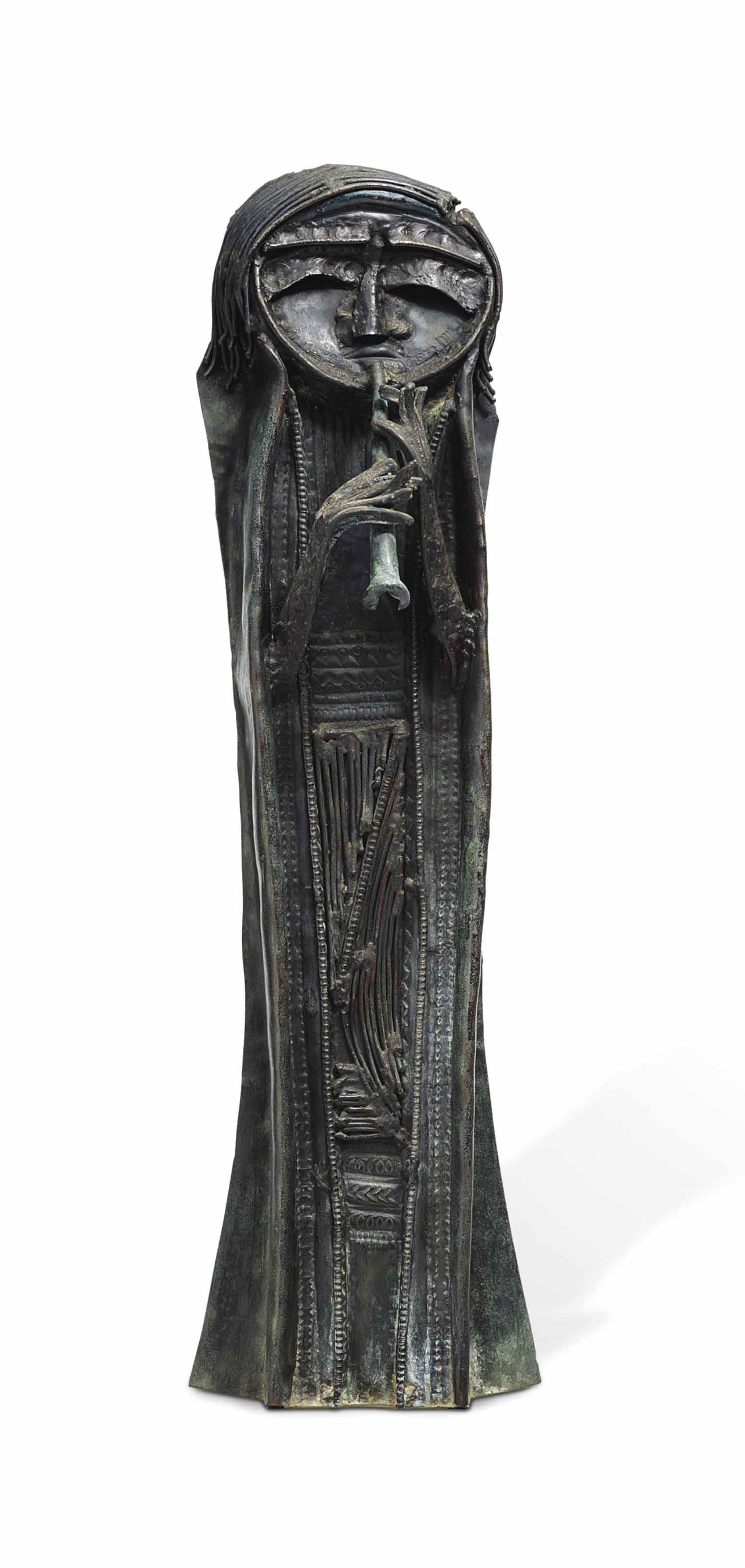 P.V. Janakiram - Untitled (Flute Player)