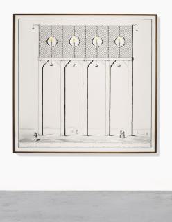 Pablo Bronstein - Design For Fireworks In The Chinese Taste