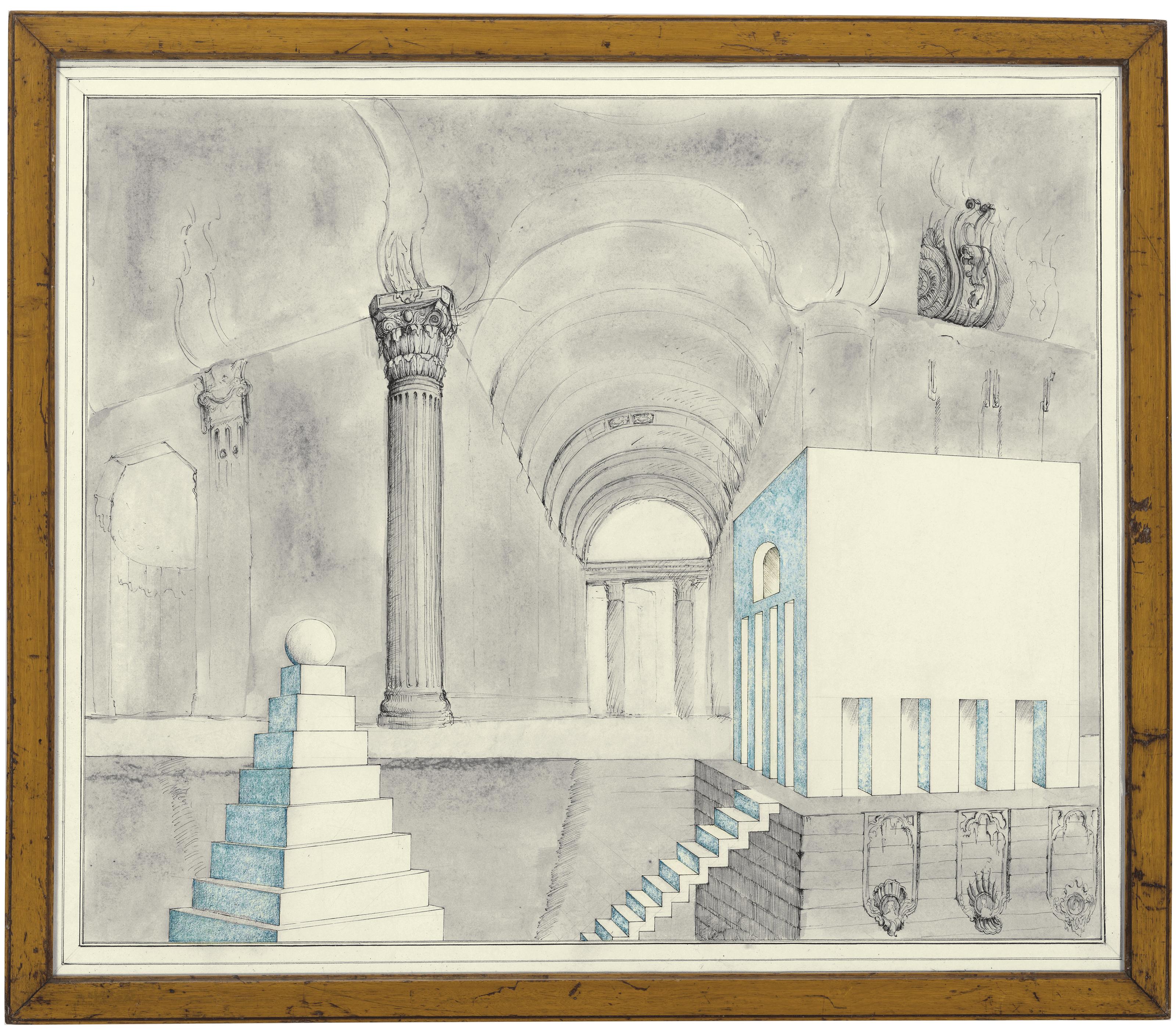 Pablo Bronstein - Interior with Additions