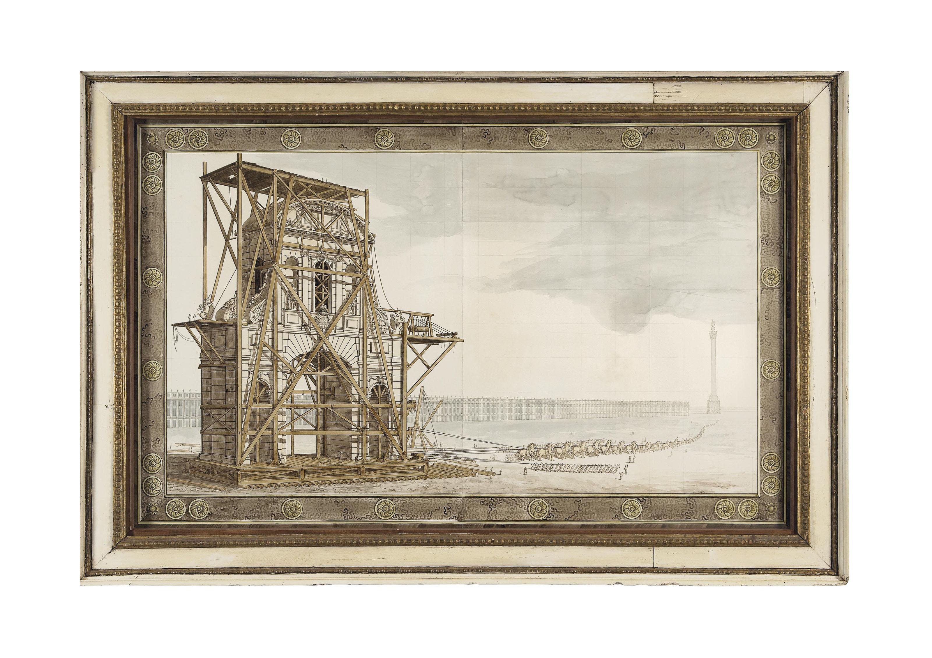 Pablo Bronstein - Relocation of Temple Bar