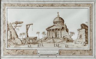 Pablo Bronstein - Tropical Island with Dancers