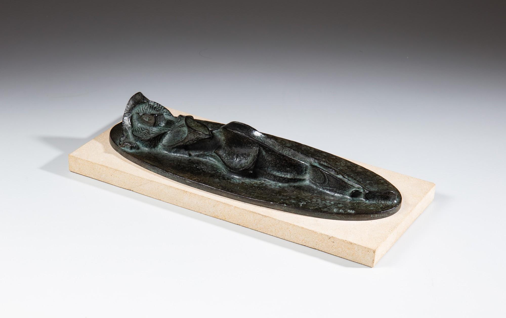 Pablo Gargallo - Femme Couchée En Creux