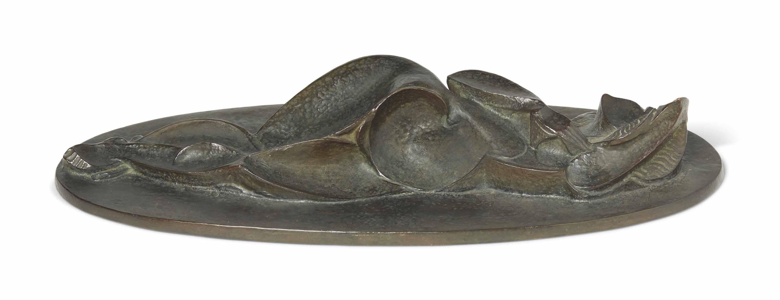 Pablo Gargallo - Femme couchée en creux