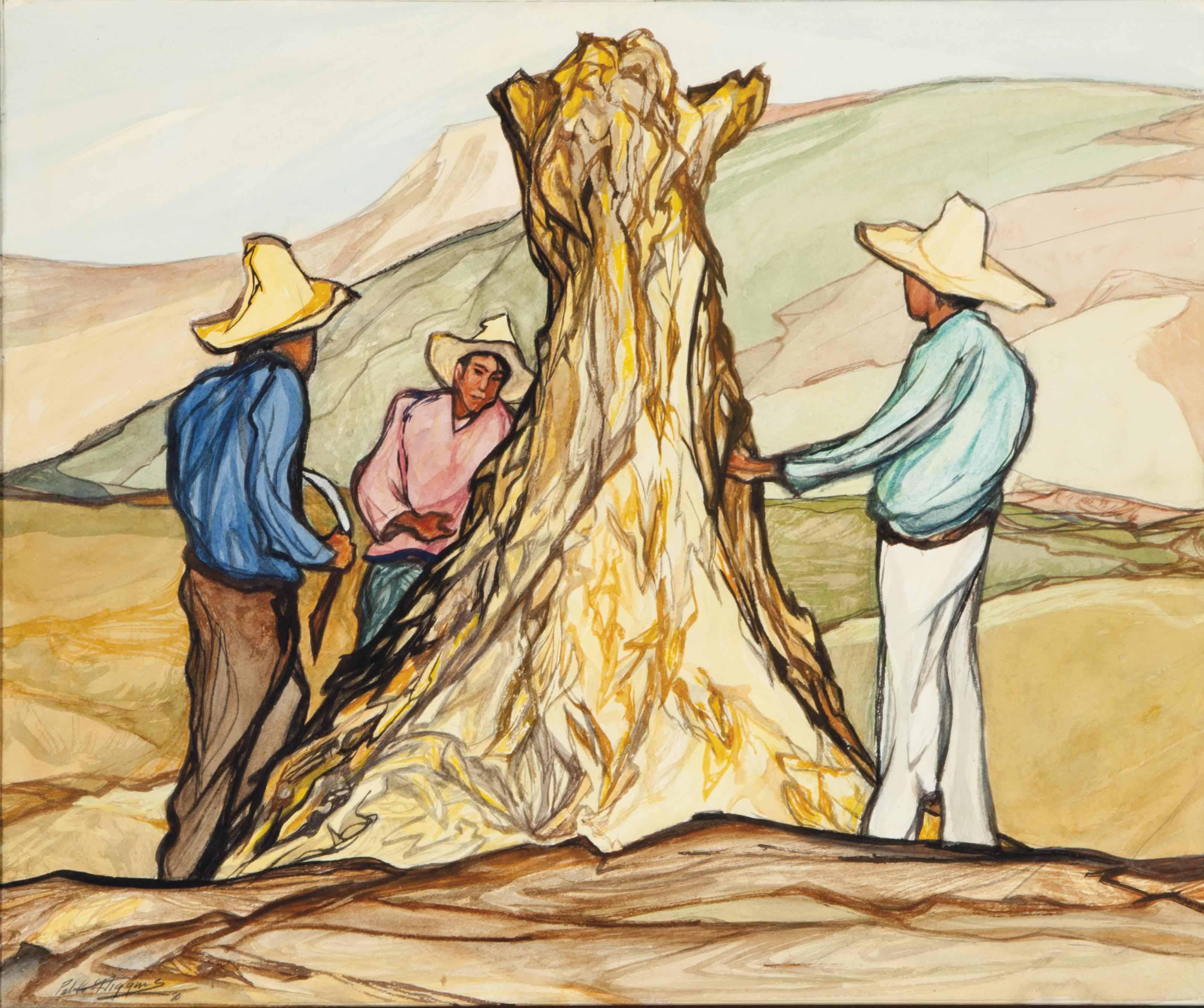 Pablo O\'Higgins - Wheat Harvesters