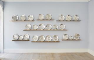 Pablo Picasso - A complete set of 24 silver plates