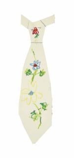 Pablo Picasso - A design for a tie with flowers