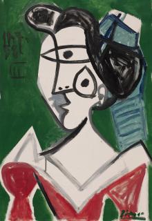 Pablo Picasso - Arlésienne