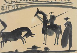 Pablo Picasso - Avant la pique