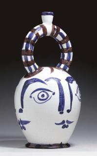 Pablo Picasso - Aztec Vase with Four Faces (see A.R. 401)