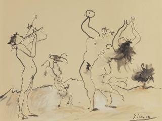 Pablo Picasso - Bacchanale