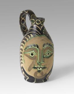 Pablo Picasso - Bearded man´s wife