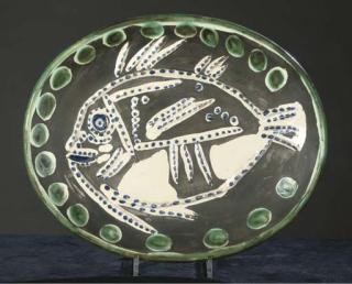Pablo Picasso - Black ground fish (Ramié 167)