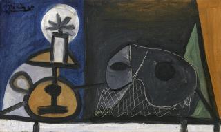 Pablo Picasso - Bougie et masque
