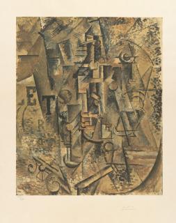 Pablo Picasso - Bouteille de Rhum