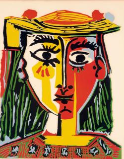 Pablo Picasso - Buste de Femme au Chapeau (Bloch 1072; Baer 1318)