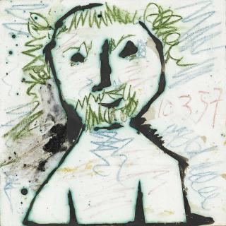Pablo Picasso - Buste d\'homme
