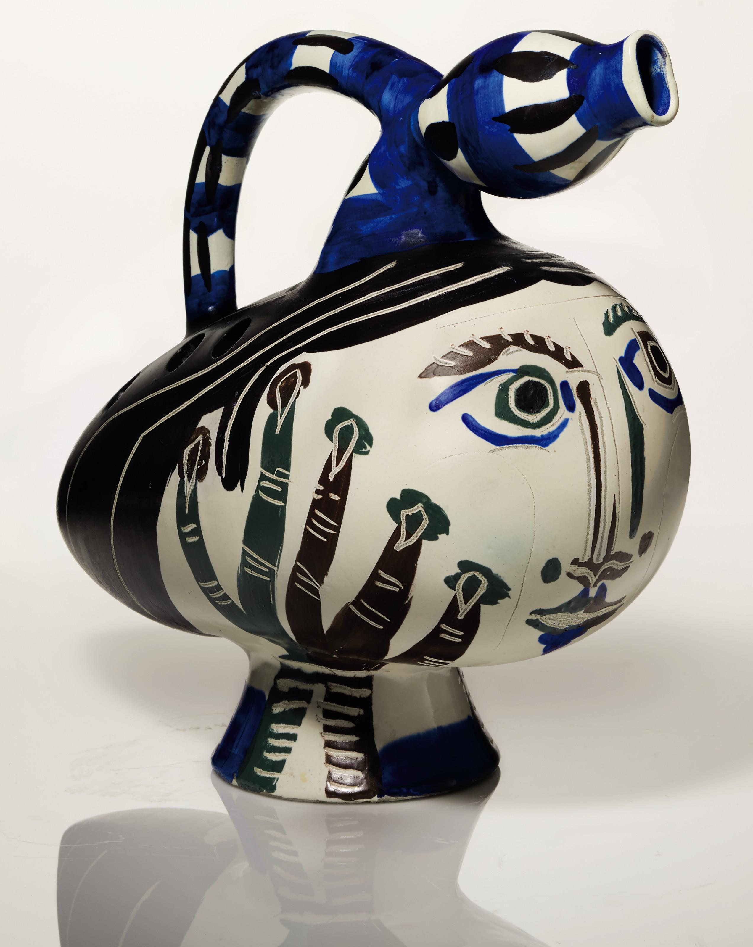 Pablo Picasso - Canard pique-fleurs (A.R. 117)