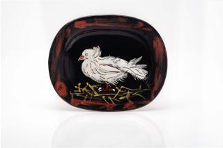 Pablo Picasso - Colombe Sur Lit De Paille (A.R. 79)