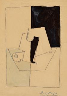 Pablo Picasso - Composition à l\'oiseau mort