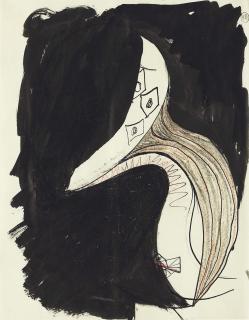 Pablo Picasso - Composition (La Femme Qui Hurle)