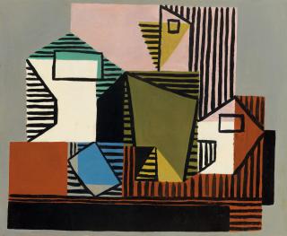 Pablo Picasso - Compotier, bouteille et verre