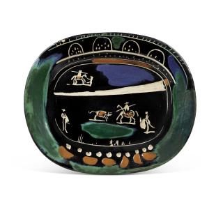 Pablo Picasso - Corrida verte (A.R.81)