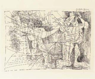 Pablo Picasso - Couple (B. 1460)