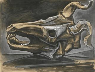 Pablo Picasso - Crane De Chevre Sur La Table (B. 696)