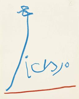 Pablo Picasso - Design For A Book Cover