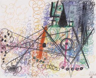 Pablo Picasso - Donna nuda sdraiata