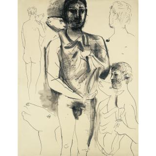 Pablo Picasso - Études Pour L\'Homme Au Mouton