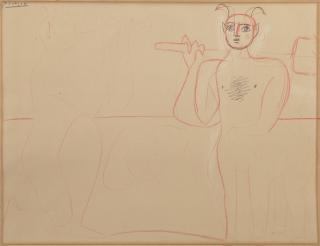 Pablo Picasso - Faunes et tête de femme