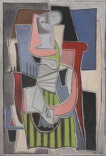 Pablo Picasso - Femme assise dans un fauteuil