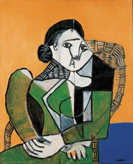 Pablo Picasso - Femme Assise Dans Un Fauteuil